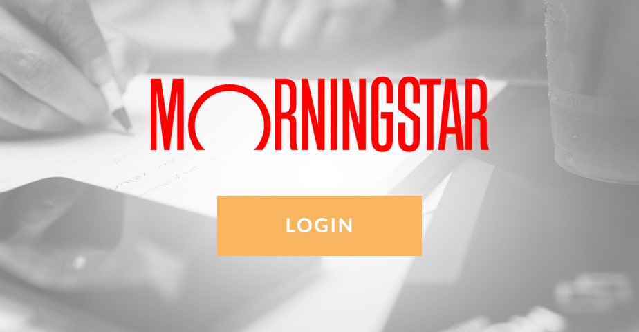 morningstar client - Access your accounts button