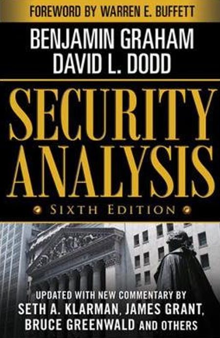security analysis book cover